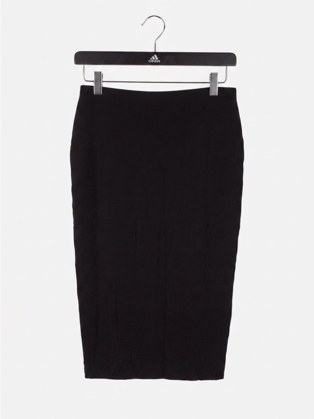 Vince Camuto Black Pencil Skirt Size XS Stretchy Lined Soft Tee Material Office